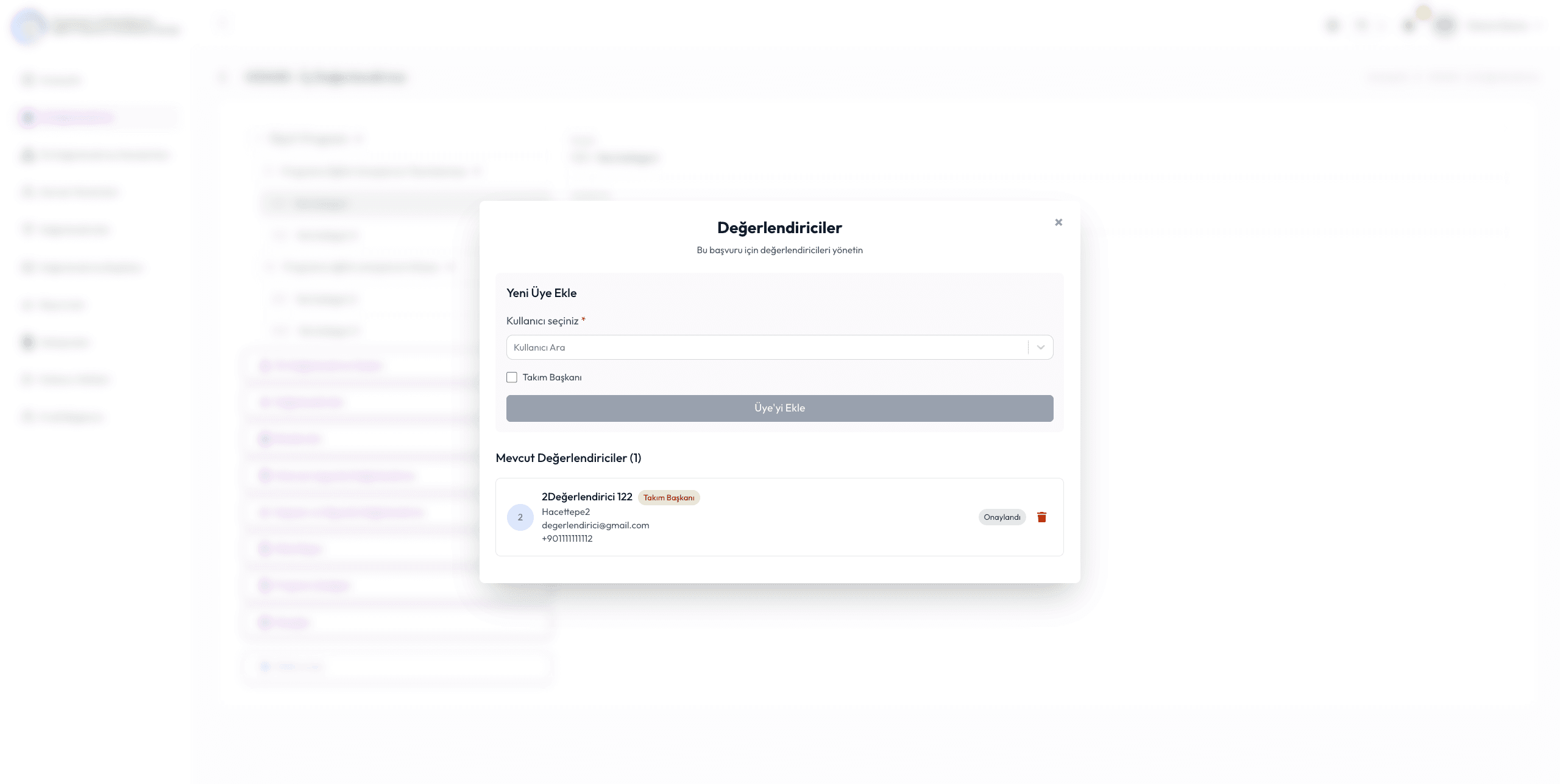 Accreditation management system — 05
