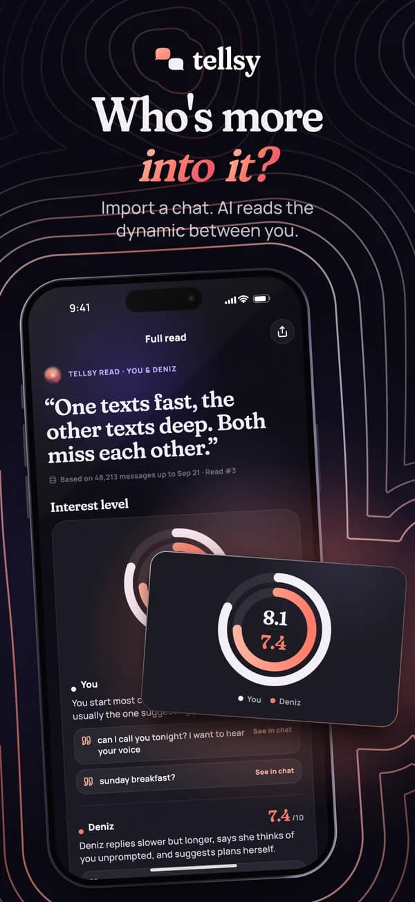 Tellsy — ذكاء اصطناعي · تحليل المحادثات