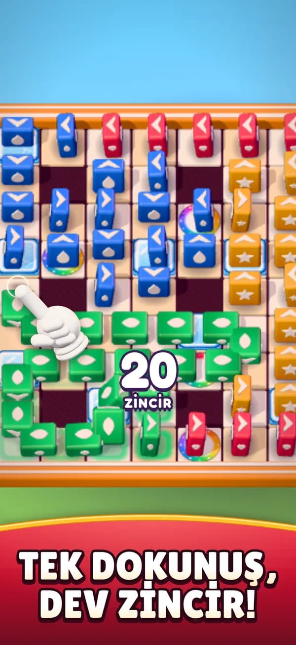 Topple Match — Bulmaca oyunu